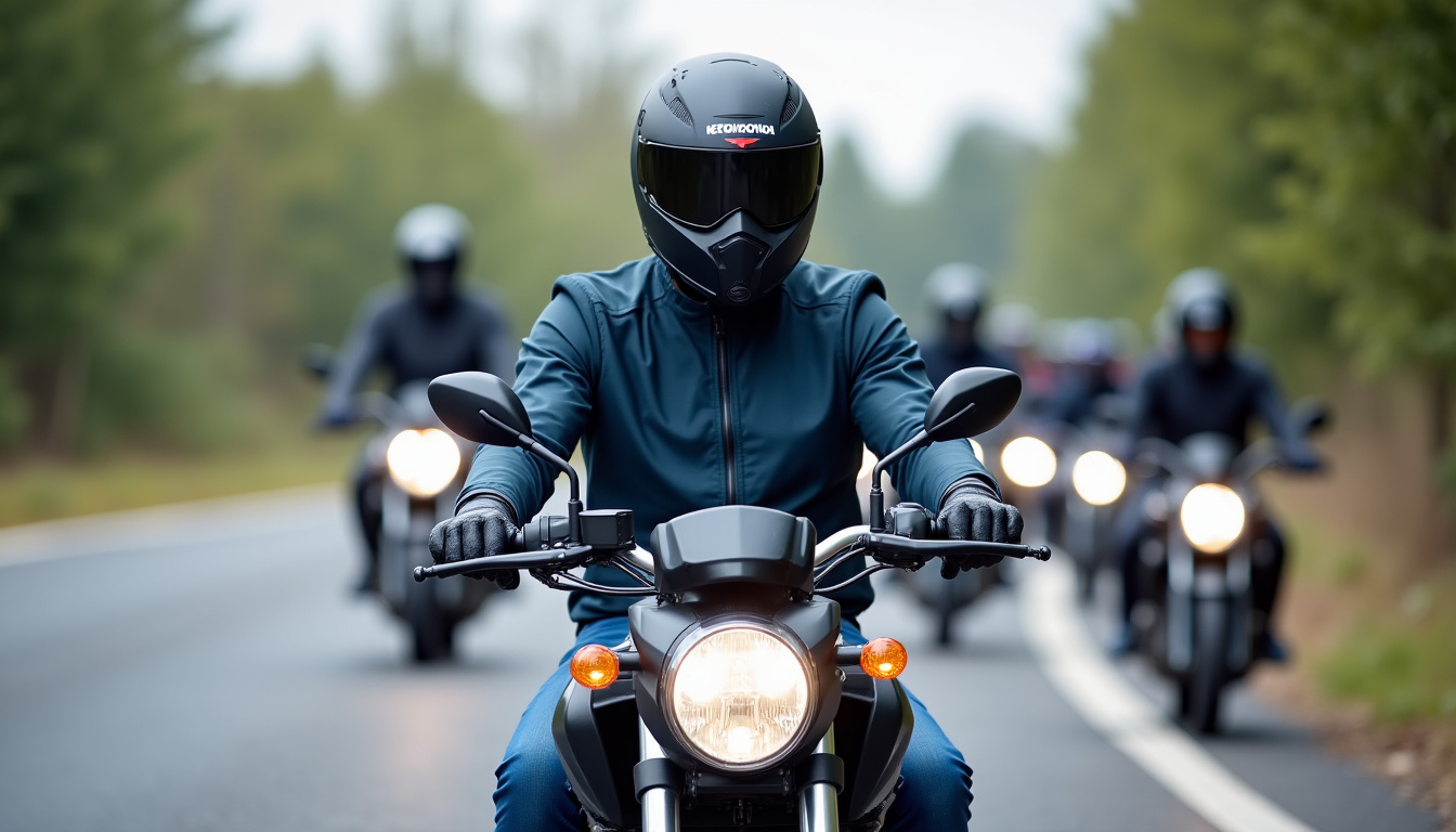 Formation intensive accélérée pour le permis moto A2, avec plusieurs heures de conduite par jour
