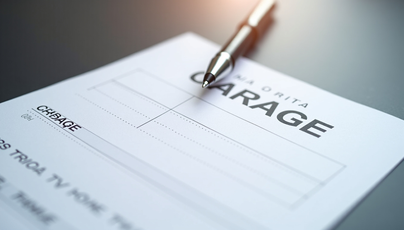 Préparation des documents nécessaires pour demander un devis garage: immatriculation, carnet d