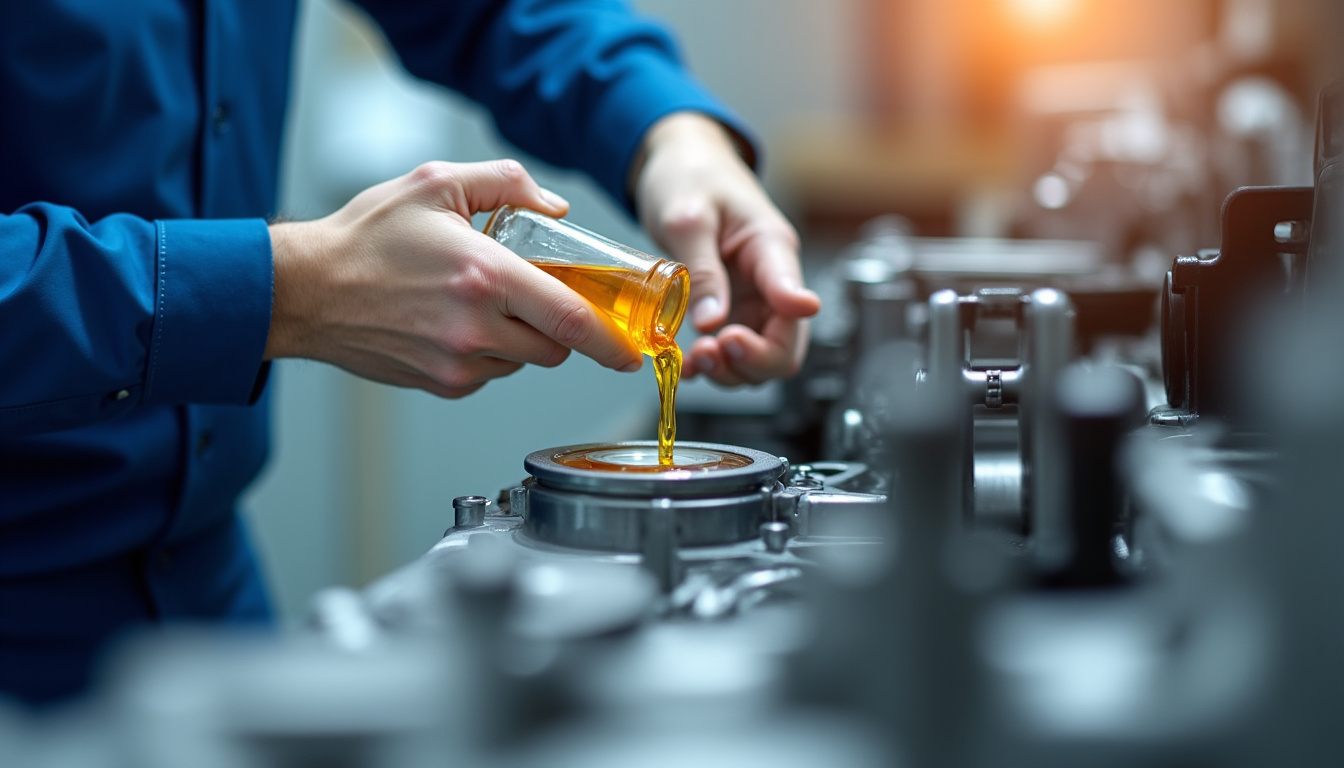 Vidange de l’huile d’embase d’un moteur hors-bord, avec récipient de récupération