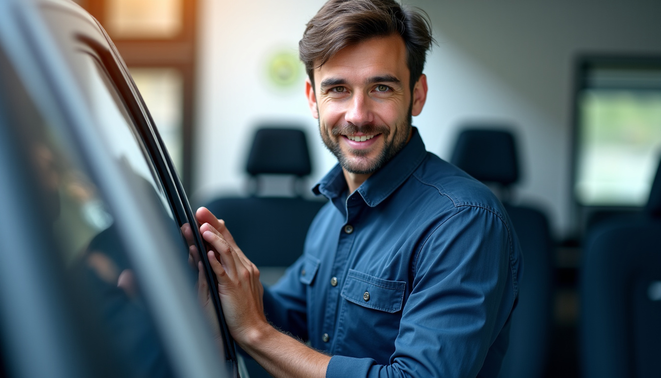 Technicien en train de préparer un véhicule pour la dépollution dans une casse auto à Narbonne