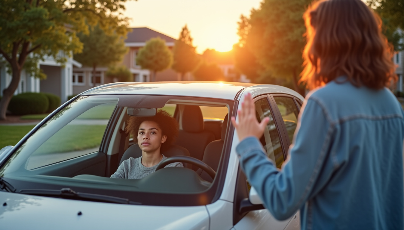 Accord entre un accompagnateur, un jeune conducteur et un moniteur d