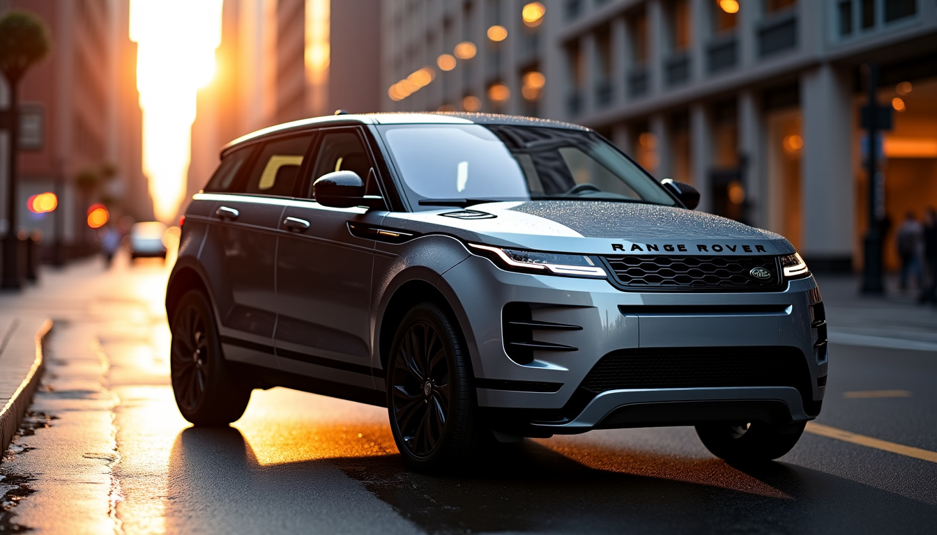 Le Range Rover Evoque allie style et technologie en 2026