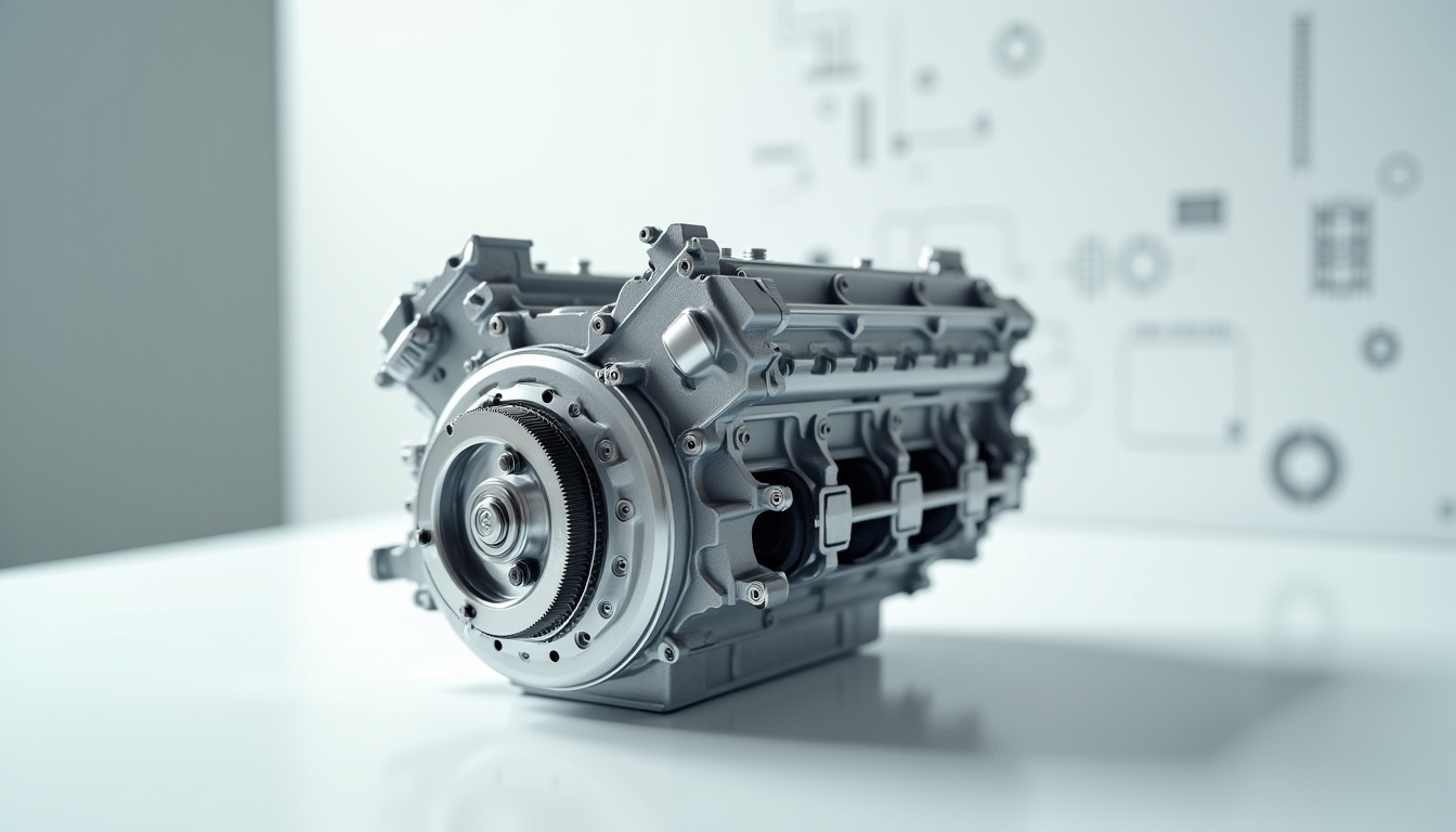 Vue technique du moteur PureTech troisième génération avec chaîne de distribution