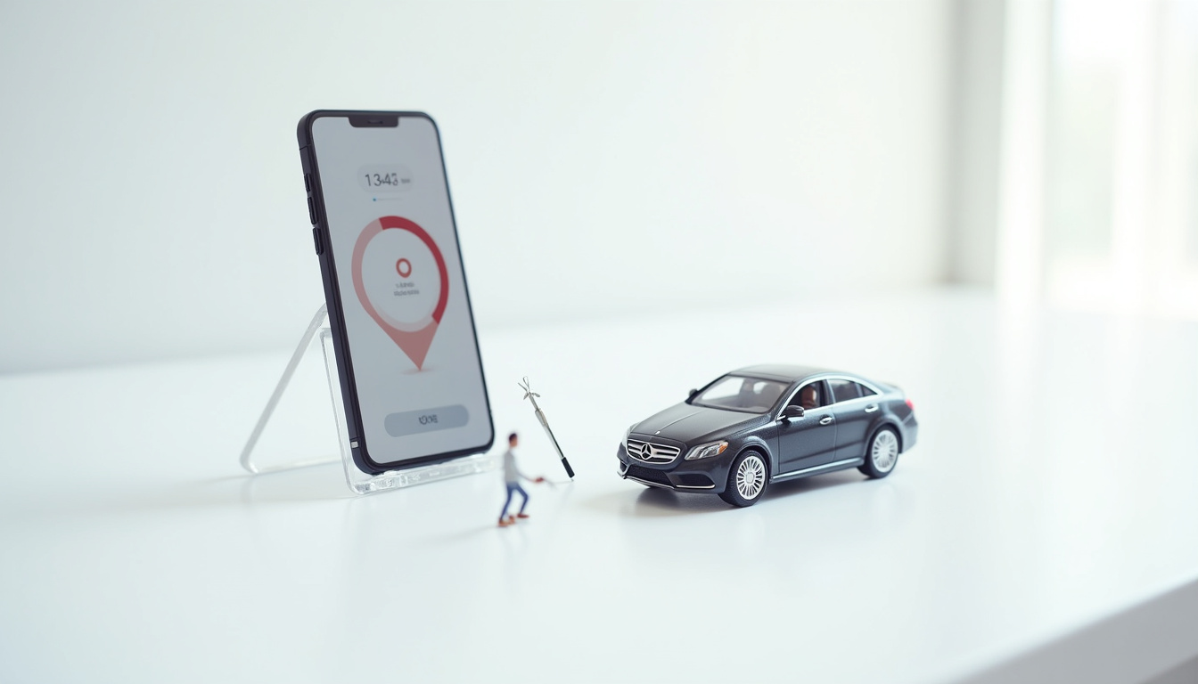 Interface du site Autoglass France montrant le suivi d'une intervention en temps réel