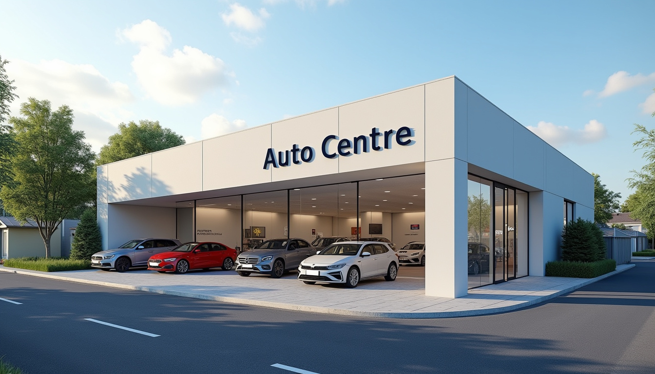 Localisation du garage Auto Centre au 2 Rue Léonard de Vinci à Brie-Comte-Robert