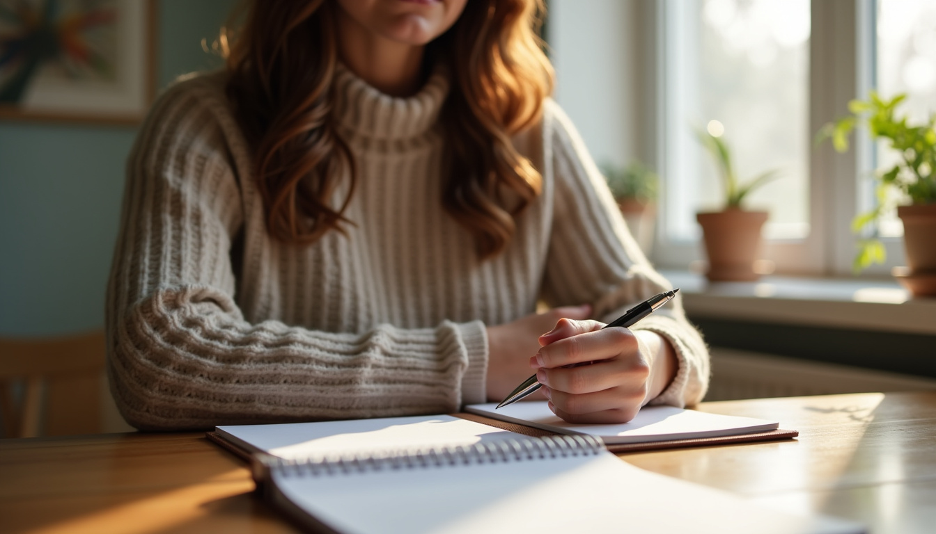 Personne répondant à un questionnaire pour déterminer son profil de conducteur
